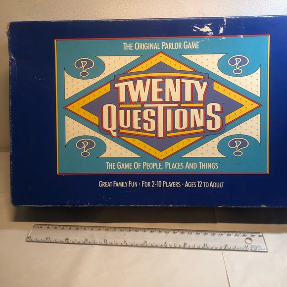 Vintage 1987 Twenty Questions Game - Picture 2 of 14